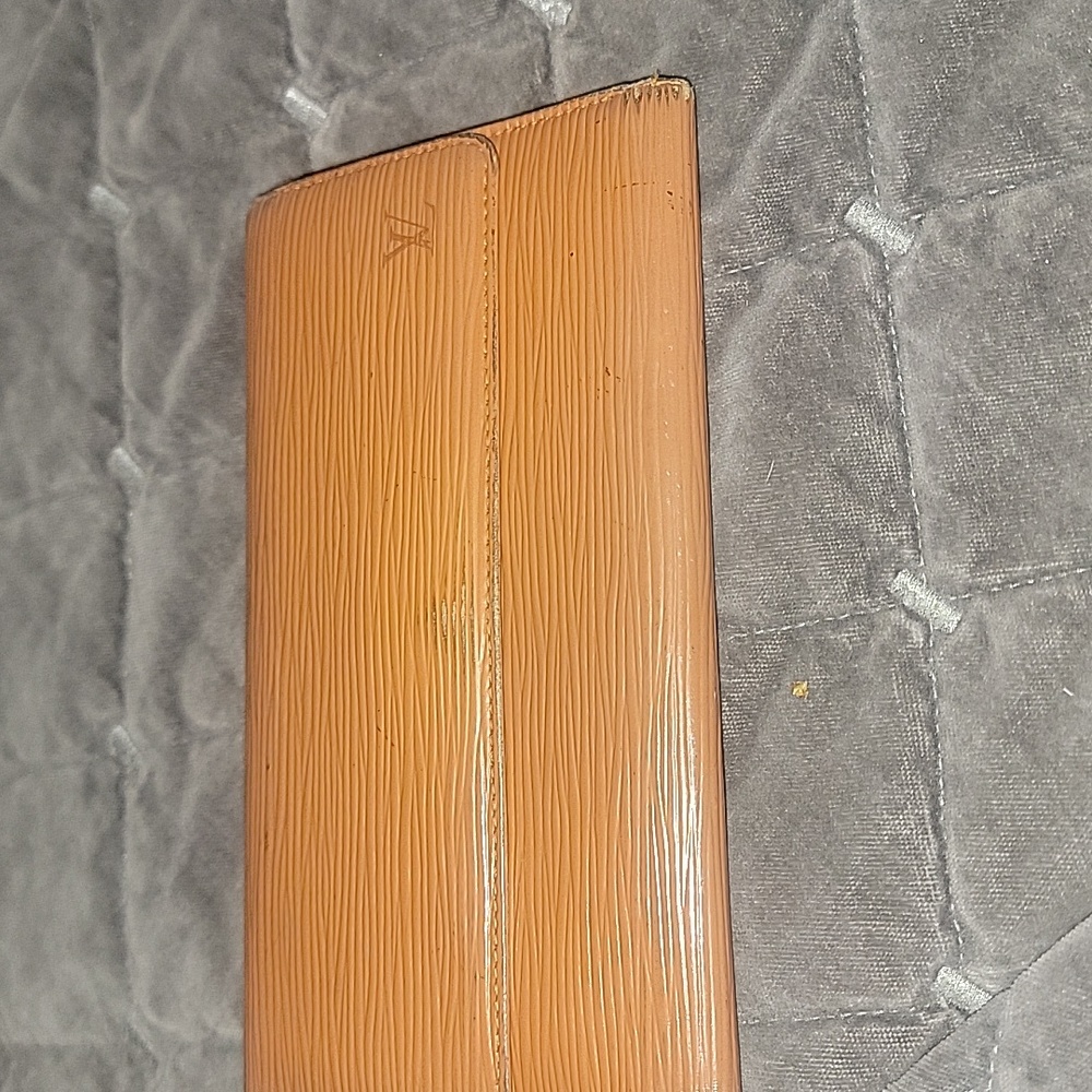 Louis Vuitton Tan Epi Leather Long Wallet